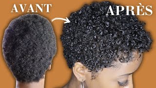 TEXTURISATION de cheveux 4C rends les bouclés et définis  MJBeauty [upl. by Notsla]