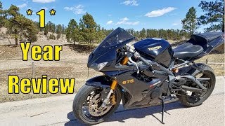 Triumph Daytona 675  1 Year Review [upl. by Farah]