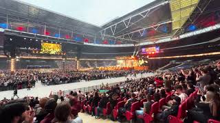 Kazuchika Okada  FULL ENTRANCE  AEW ALL IN 2024 WEMBLEY STADIUM 25082024 LONDON ENGLAND [upl. by Saqaw]