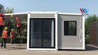 Hurricane proof prefab modular house with cladding [upl. by Olimpia]