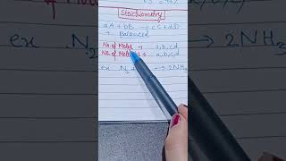 class 11 stoichiometry basic chapter 1 chemistry yourtutor chemistrynotes shorts neet jee [upl. by Francklin]