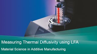 Measuring Thermal Diffusivity using LFA [upl. by Llewol]