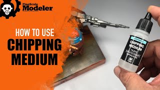 EASY GUNDAM TUTORIAL  HOW To Use The Vallejo Chipping Medium  Vallejo Colors  2021 [upl. by Marx]