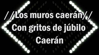 Miel San Marcos Los muros caeran pista letra FULL HD [upl. by Burk]