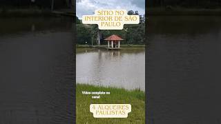 Lindo SÍTIO Á VENDA no interior de São Paulo TATUÍ  72000m² Documentação OK  2 Lagos com peixes [upl. by Checani]