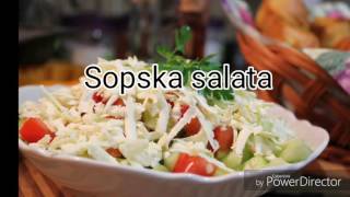 Sopska salata recept [upl. by Mou]