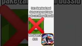 Cara download mod dan pasang mod tanpa pake zarchiver di Bussid  Maleo [upl. by Adnot]