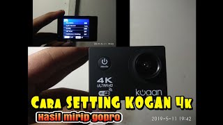 CARA SETTING KOGAN SUPER WHITE HASIL SEPERTI GOPRO [upl. by Dinah]