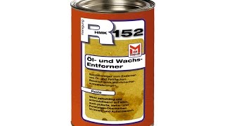 HMK® R152 Öl und Wachsfleckentferner  Entfernen Sie Öl und Fettflecken von Natursteinen [upl. by Htnnek67]