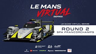 LIVE Le Mans Virtual Series Round 2  SpaFrancorchamps [upl. by Renaxela]