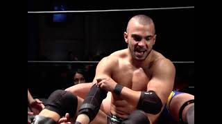 Will Ferrara Vs Silas Young ROH TV Ep 199 7152015 [upl. by Datnow]