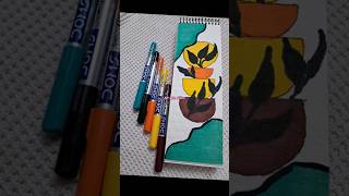 Day 57 Days Boho Challenge shorts CrafterAditi 5MinuteCraftsYouTube APDRAWING boho art [upl. by Peoples411]