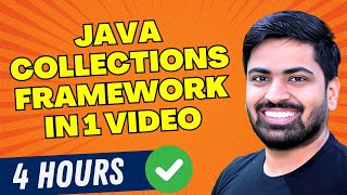 Complete Java Collections Framework in 1 Video  Java Collections Framework in one shot 🎯 [upl. by Shane]