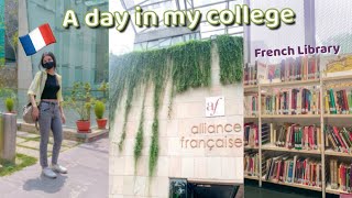 Alliance francaise de delhi 🇫🇷 All informations about levels and timings  a day in afd [upl. by Cullen]