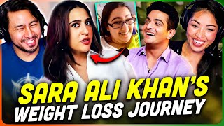 Sara Ali Khans Weight Loss Journey REACTION  TRS Clips [upl. by Starr337]