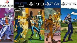 JoJos Bizarre Adventure Games Playstation Evolution 19982024 4K 60fps [upl. by Labors]