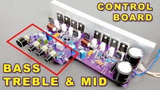 Bass Treble Mid amp Volume Control Board for 400 Watts Stereo Audio Amplifier Hindi ELECTRO INDIA [upl. by Lladnor]