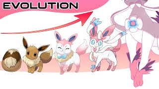 Every Pokémon InProgress Evolutions amp Gigantamax Part 41 No 686  700  Max S [upl. by Naimaj398]