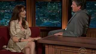 Saffron Burrows on Craig Ferguson 20081028 [upl. by Tegan]