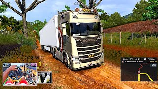 Offroad of Eldorado Map 150  Euro Truck Simulator 2  Thrustmaster T300RS GT [upl. by Limhaj]