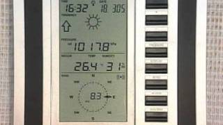 Technoline FunkWetterstation WS 2300 Wettercenter [upl. by Chon94]