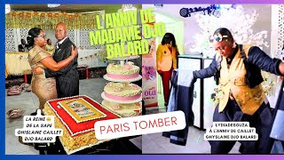 Paris Tomber Lanniversaire de madame DjoBalard Gislaine Caillet [upl. by Ainek340]