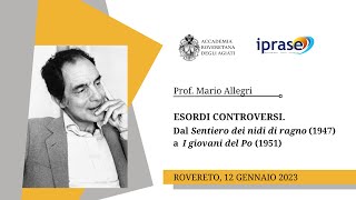 Italo Calvino  GLI ESORDI CONTROVERSI Dal Sentiero dei nidi di ragno a I giovani del Po [upl. by Halland]