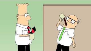 Dilbert Animated Cartoons  The Pang of Caring The Key to Happiness and Top Performer [upl. by Hennie]