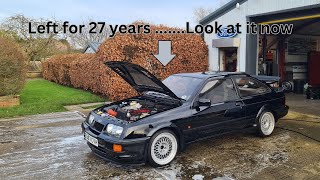 Sierra RS500 Barn findAfter 27 years it has an mot and its finally complete [upl. by Atnauq]