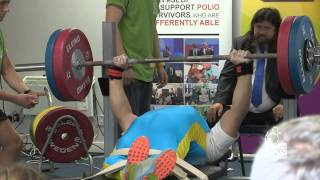 Day 3  Powerlifting  2014 IWAS World Junior Games [upl. by Sirod]