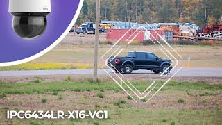 Uniview IPC6434LR X16VG1 – Vehicle AutoTracking Example [upl. by Assyli422]