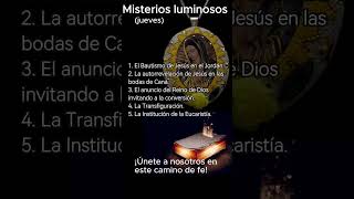 Rosario Misterios luminosos jueves [upl. by Yrocej13]