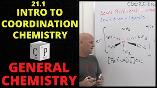 211 Introduction to Coordination Chemistry  General Chemistry [upl. by Eisej]