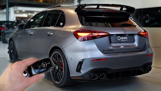 2023 Mercedes AMG A45 S Facelift 421hp  Sound amp Visual Review [upl. by Etep]