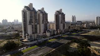 4K Drone Flight Over Beer Shevas New Buildings A Stunning Look at the Citys Development in Israel [upl. by Warfourd]