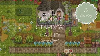 Modded Stardew Valley  No Commentary  Summer 3 Year 1 [upl. by Tegan]