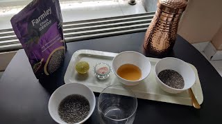 Weight Loss Chia Seed Drink [upl. by Jurkoic371]