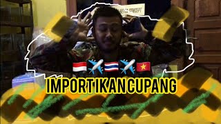 CARA IMPORT CUPANG DARI THAILAND [upl. by Laverna]