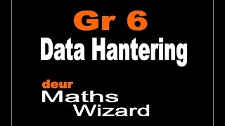 Graad 6 Data Hantering [upl. by Nolla]