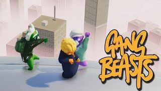 TRES TONTOS EN UNA PELEA Gang Beasts 1 [upl. by Nuri]