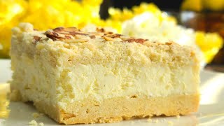 Super Easy Crumbly This Cake Just Melts in Your Mouth with Cream Cheese Filling [upl. by Ah]