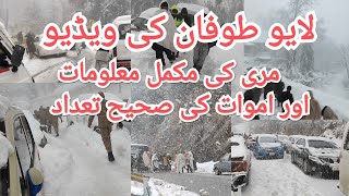 Murree incident live  murree latest update  murree accident 2022 [upl. by Enelyam885]