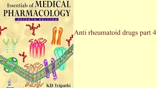 Anti rheumatoid drugs part 4 [upl. by Leupold]