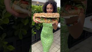 HOW TO MAKE THE BEST VEGGIE SANDWICH recipe [upl. by Aitnahc]