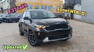 New Updated✅ Kia Sonet HTK O Sonet HTK O Detailed Review [upl. by Kalli720]