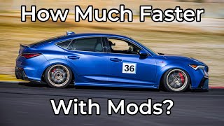 Modified Integra Type S  How Much Faster Around Laguna Seca [upl. by Bohlen]