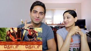 THODARI TRAILER REACTION  DHANUSH KEERTHY SURESH  THODARI TRAILER [upl. by Hughmanick]