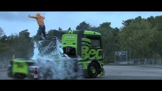 BecxTDS Racing Semi Truck Drift Gymkhana 1 [upl. by Kendall]