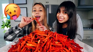 EXTREME Takis Challenge with Little Sister [upl. by Panta873]