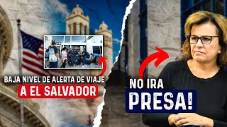 🔴BOMBAZO ESTADOS UNIDOS baja de NIVEL el viaje a EL SALVADOR  VANDA PIGNATO no ira PRESA [upl. by Harvey]